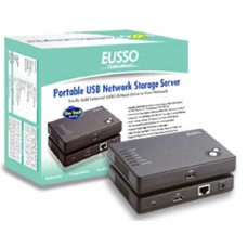 EUSSO portatīvais USB saglabāšanas serveris